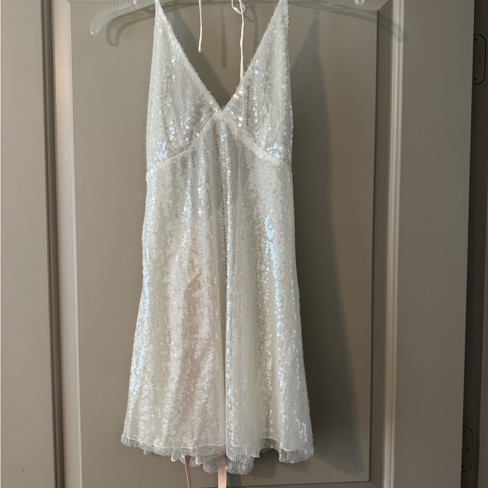 NWT Oh Polly Dress UK6/US2 White Mini